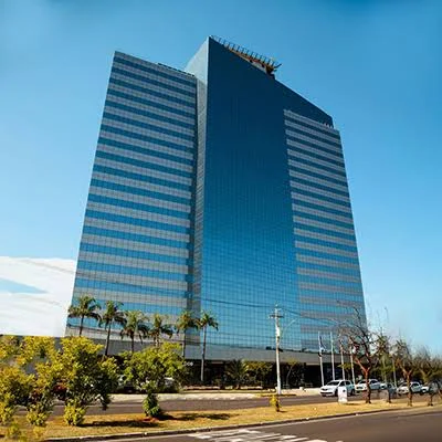 Fachada do edifício onde fica o Instituto RS em Araçatuba